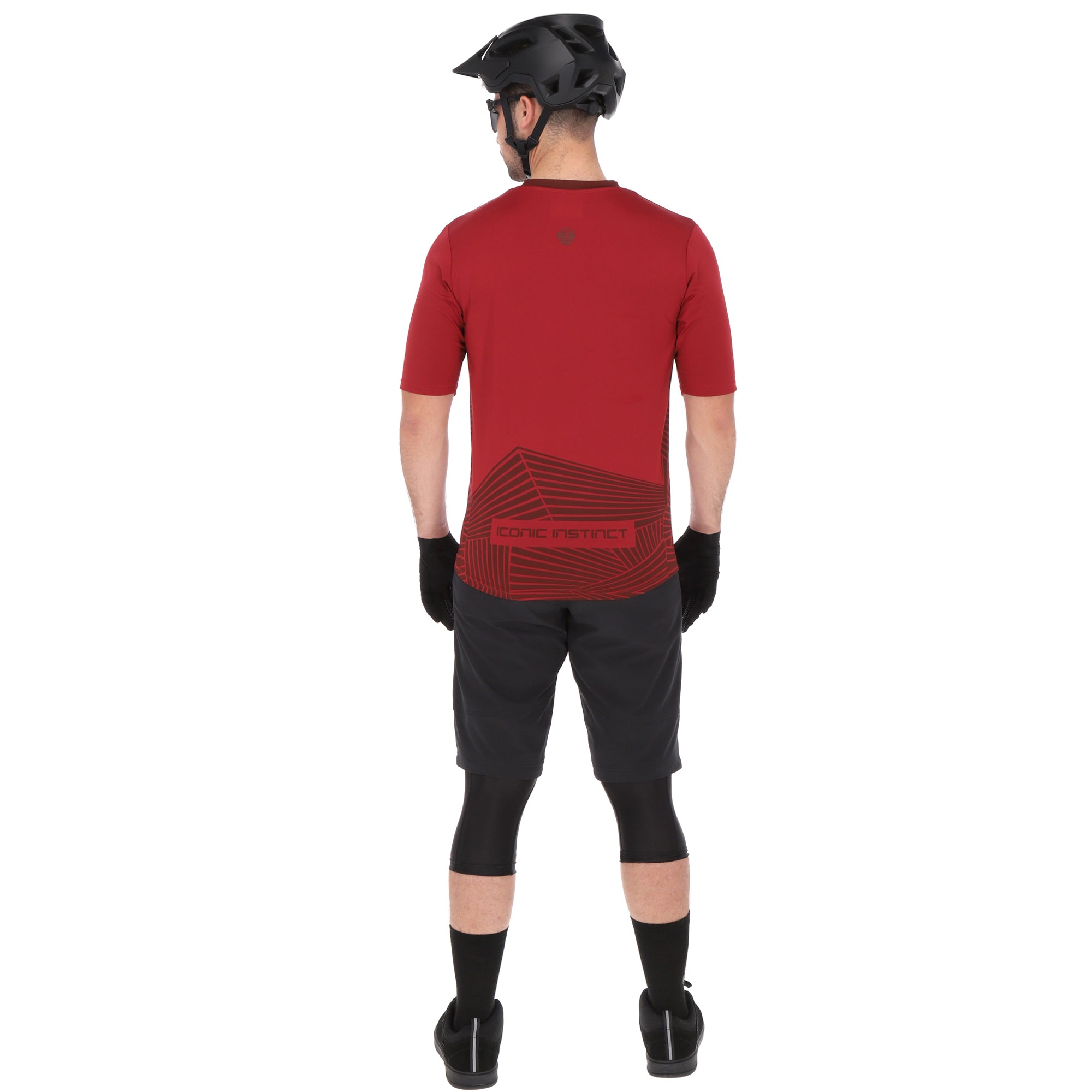 MTB Highline Jersey - Dark Red
